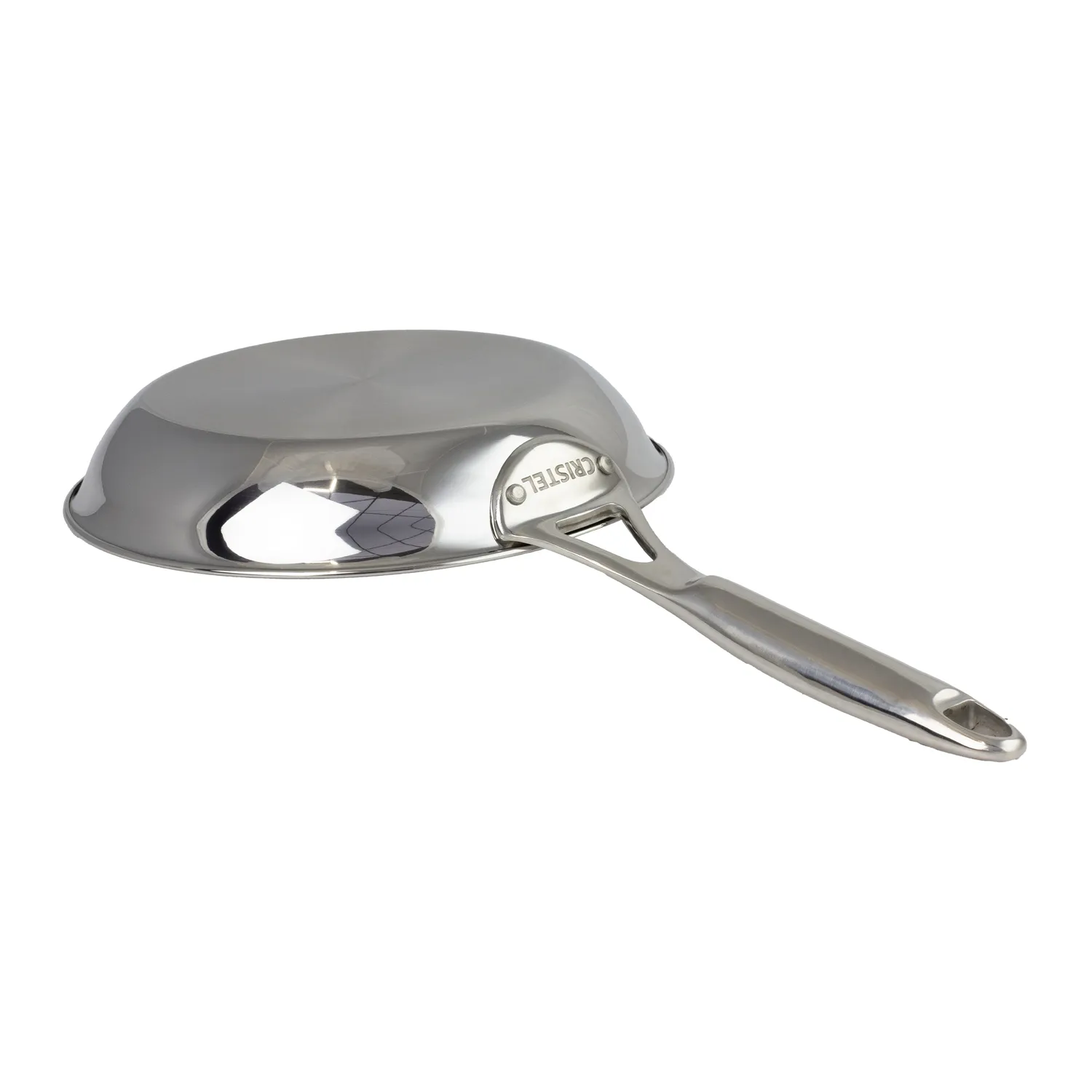 Cristel Castel'Pro Ultraply Professional Stainless Steel Skillet