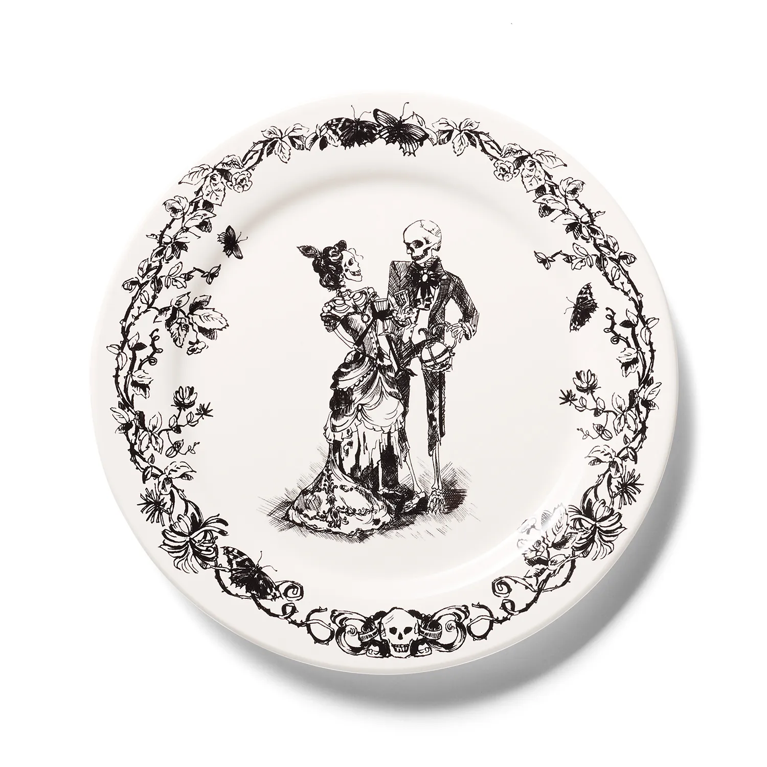 Sur la table Halloween Dinner Plate