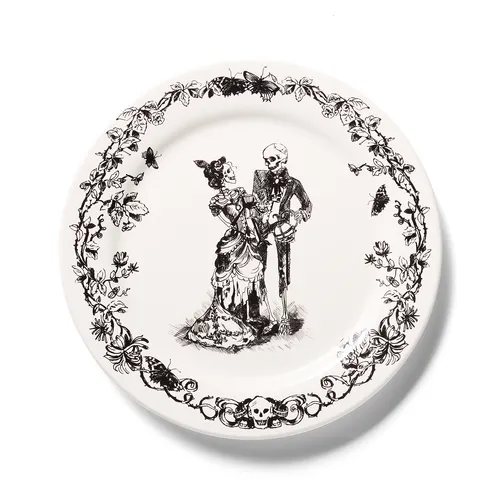 Sur la table Halloween Dinner Plate
