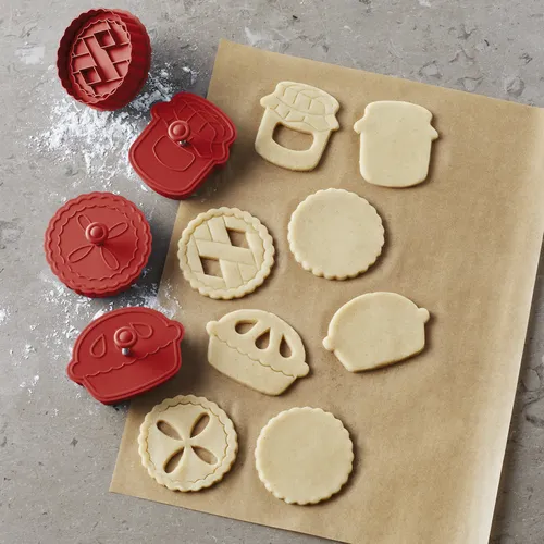 Sur La Table Pie Linzer Cookie Cutters, Set of 4