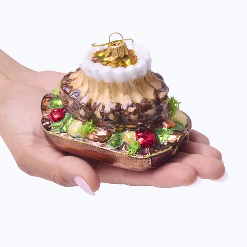 Sur la table Crown Roast Ornament