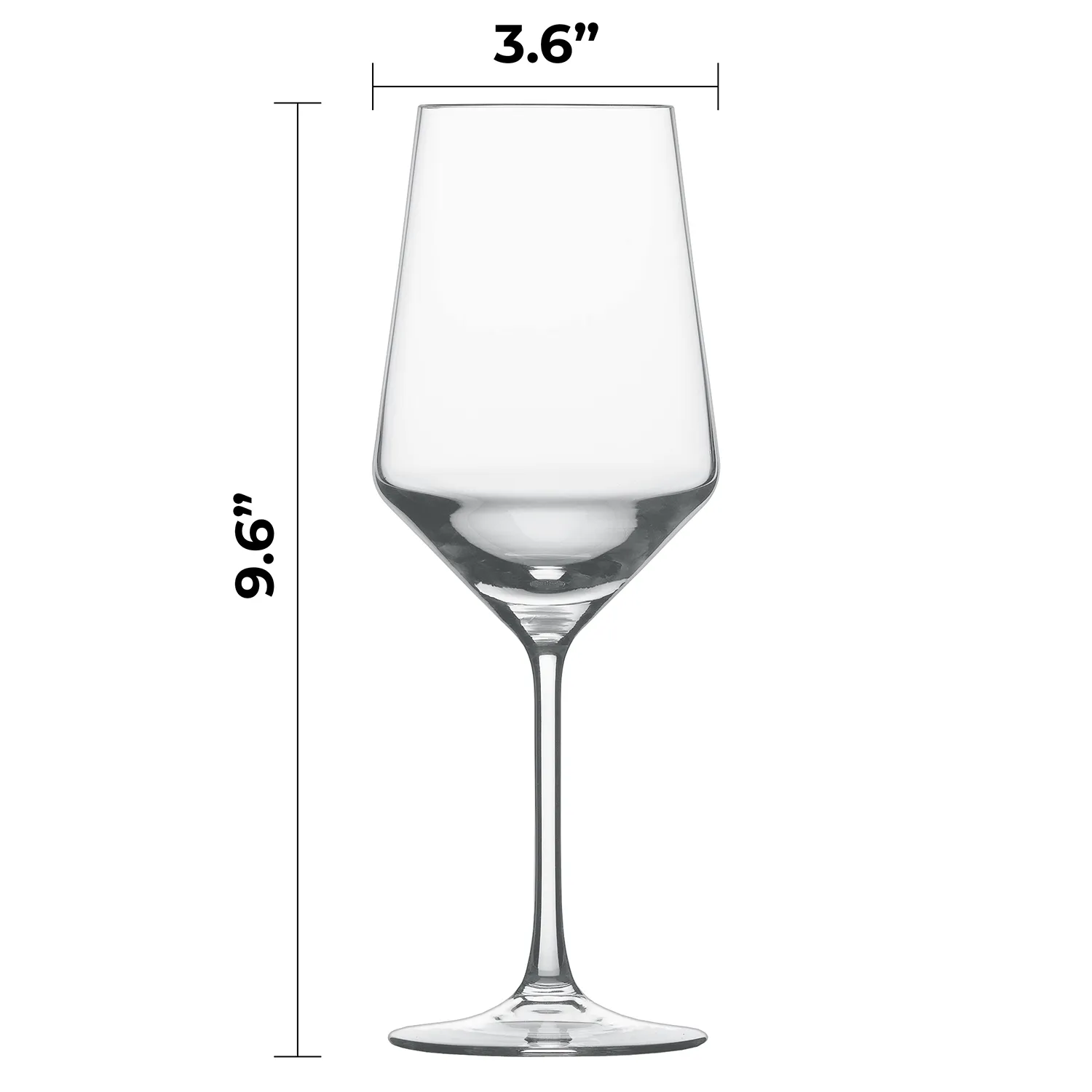 Schott Zwiesel Pure Mixed Red & White Wine Glasses, Set of 8
