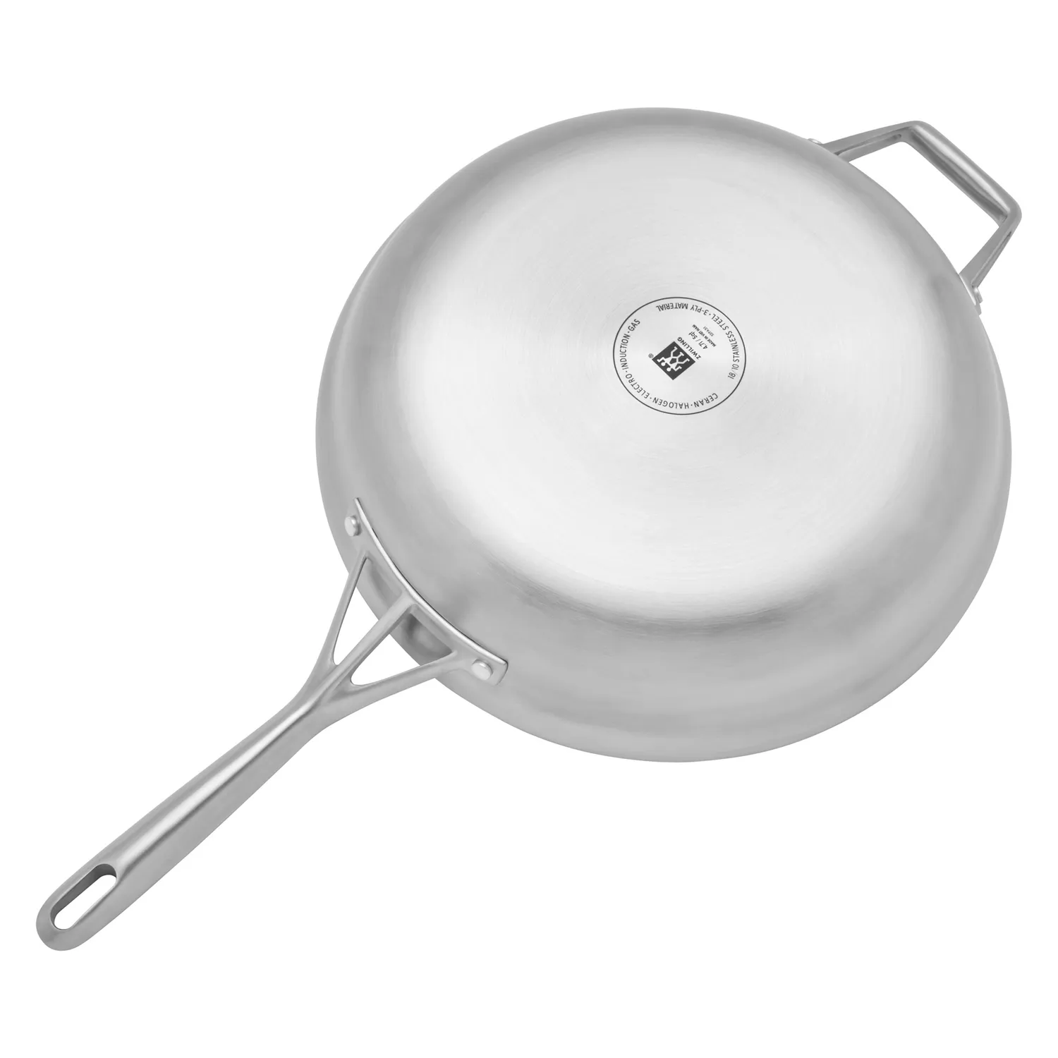 Zwilling Motion Stainless Steel Sauté Pan, 5 qt.