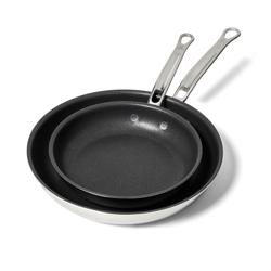Hestan ProBond Luxe Stainless Steel TITUM™ Nonstick Set of 2 Skillets, 8.5" & 11"