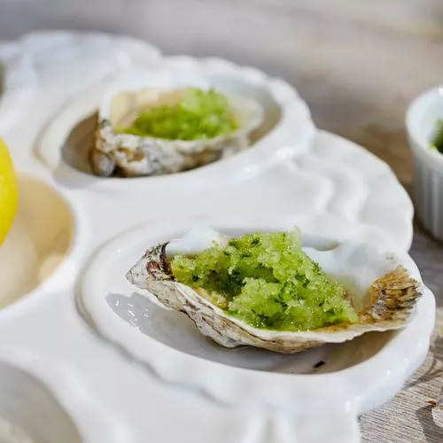 Cucumber-Shiso Granité