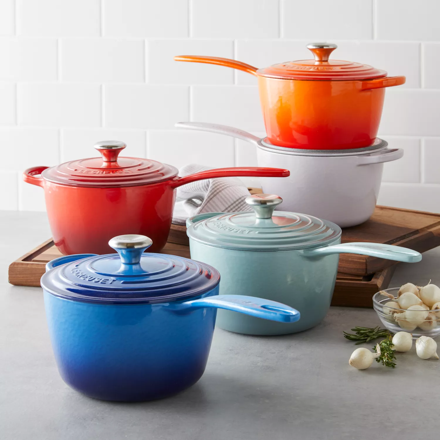 Le Creuset Signature Saucepan, 2.25 qt.