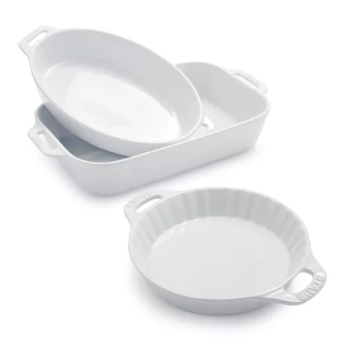 Staub Stoneware 3-Piece Bakeware Set