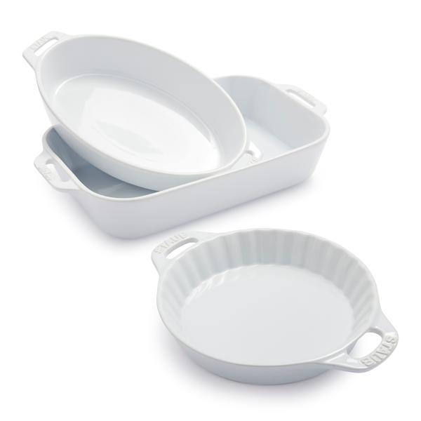 Staub Stoneware 3-Piece Bakeware Set