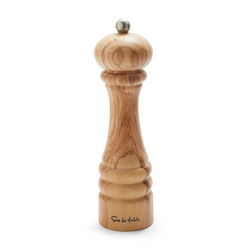 Sur La Table Olivewood Pepper Mill, 9&#34;