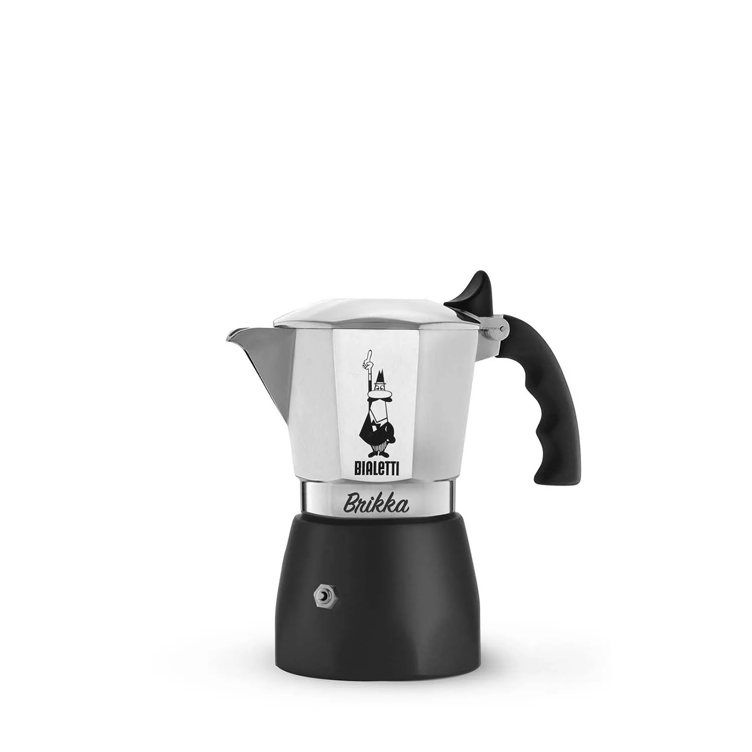 Bialetti Moka Induction Stovetop Brewer, Starter Pack