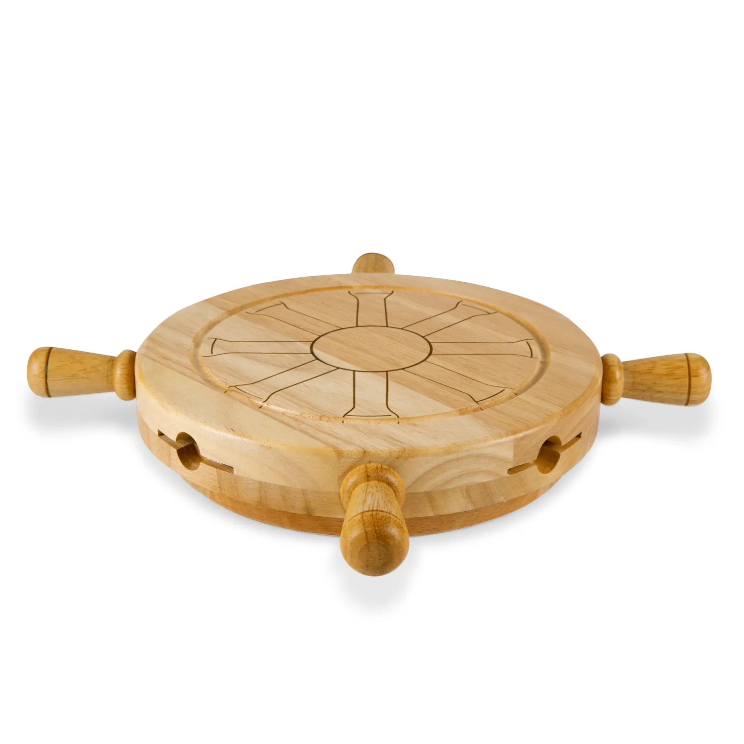 Picnic Time Lazy Susan Mariner Wheel