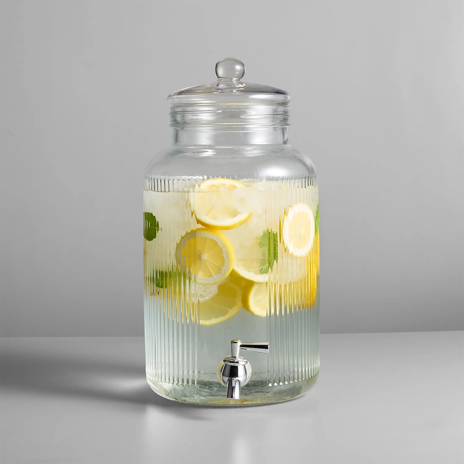 Sur La Table Glass Beverage Dispenser, 1.5 Gallon