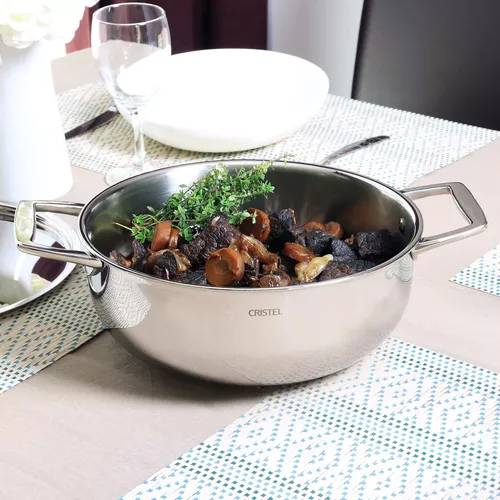 Cristel Castel&#8217;Pro 5-Ply Stewpots with Stainless Steel Lid