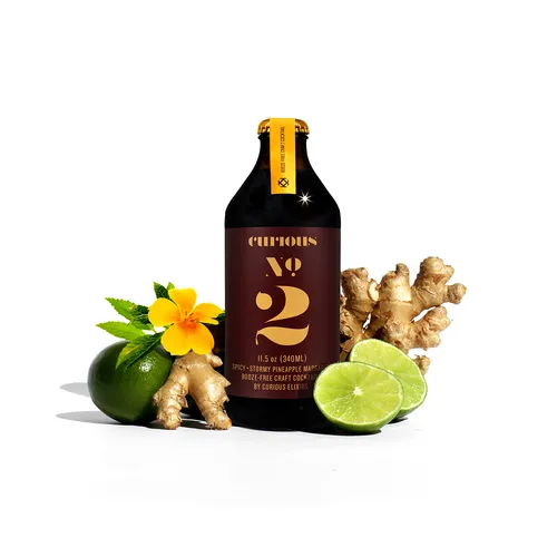 Curious Elixirs No. 2 Booze-Free Spicy Pineapple Ginger Margarita