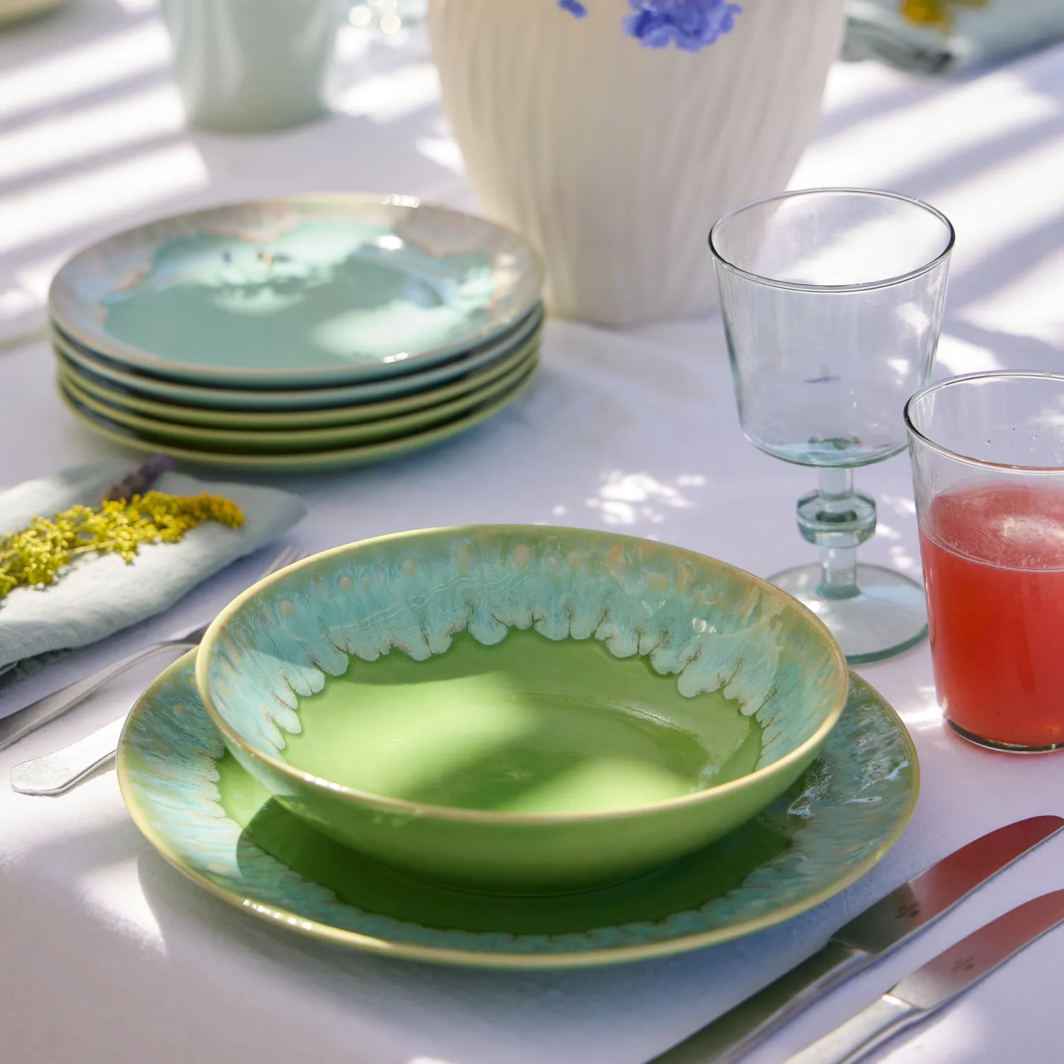 Costa Nova Taormina Dinner Plates, Set of 6
