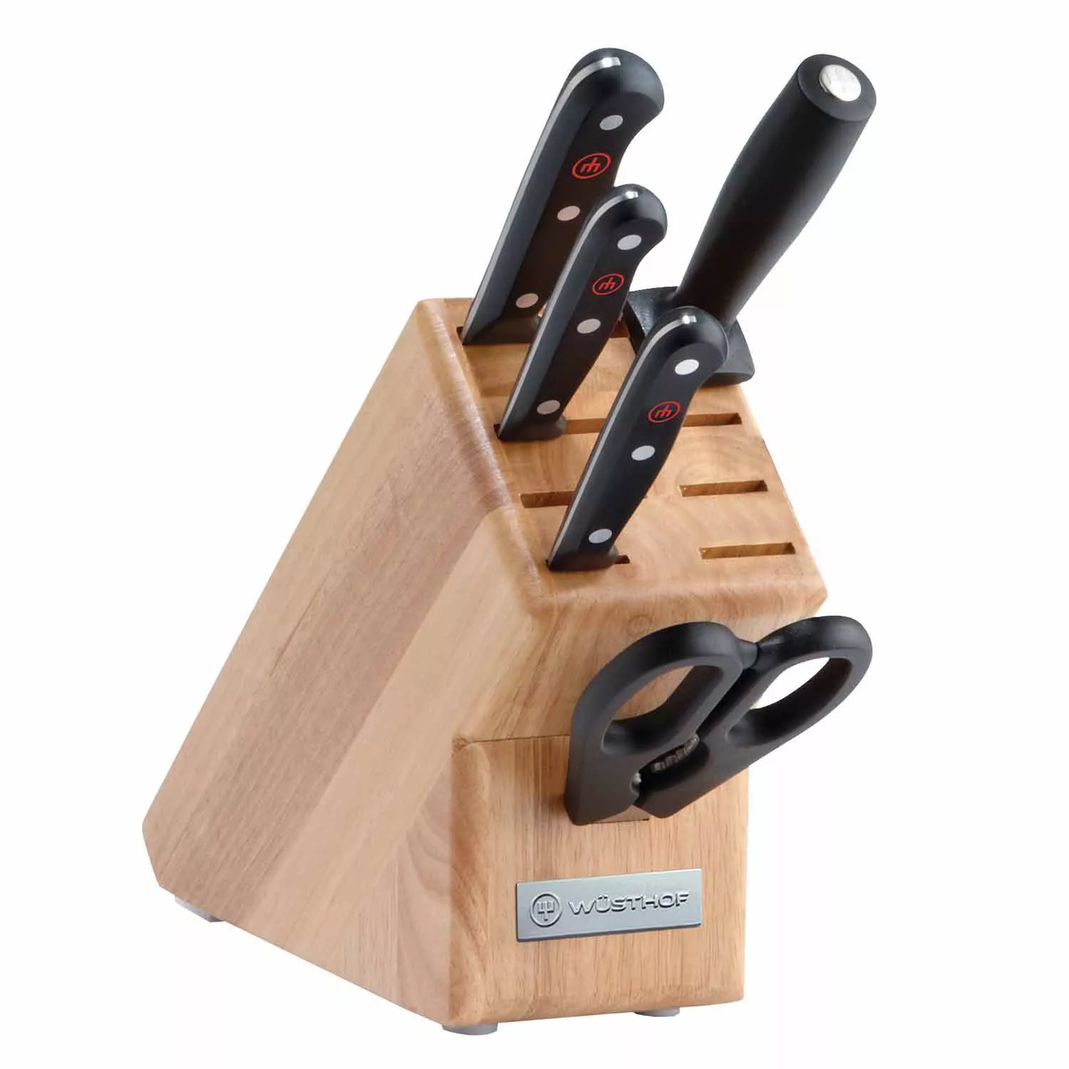 Wusthof Gourmet 6-Piece Starter Block Set, Natural