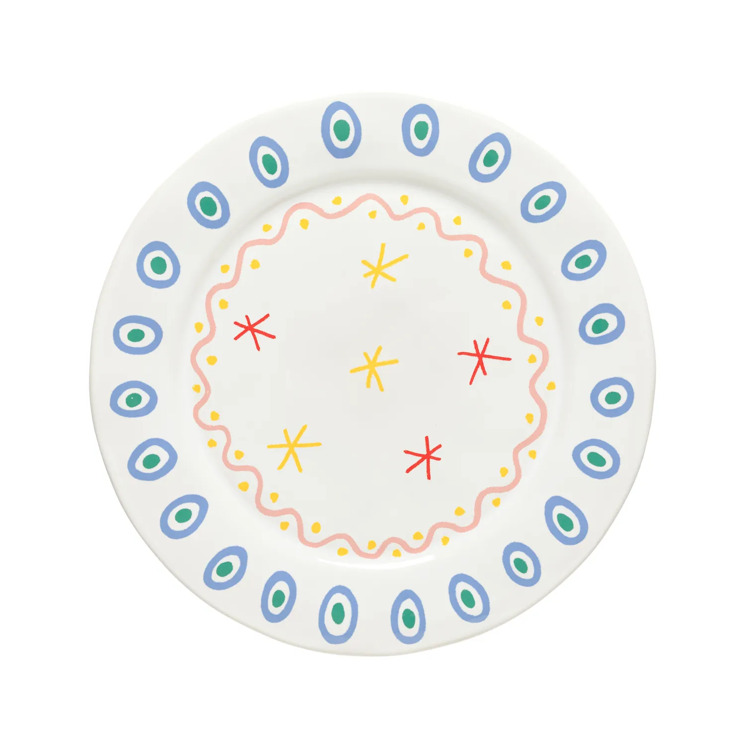 Costa Nova Summer Bliss Chargers, Set of 6