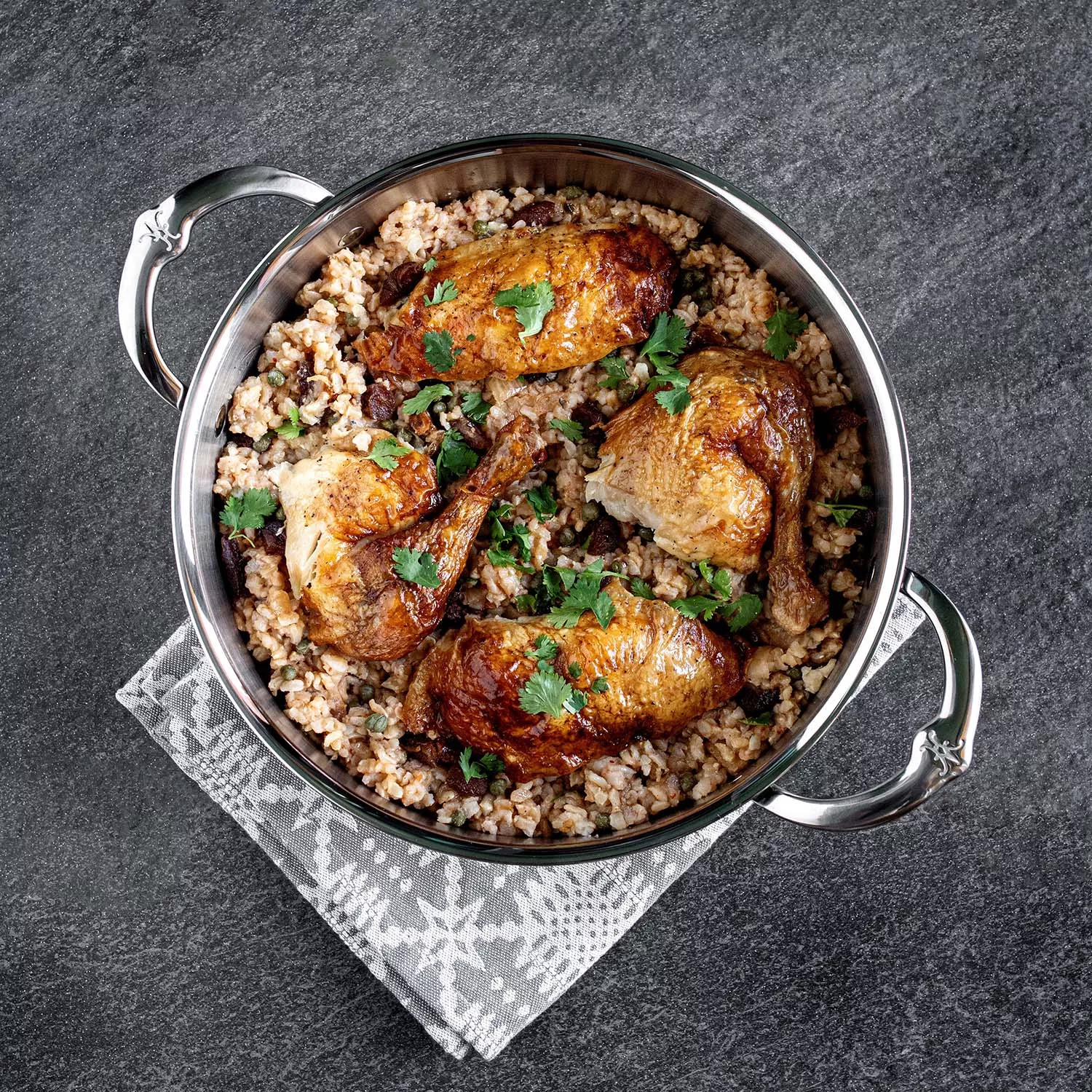 Hestan ProBond Stainless Steel Sauteuse, 3.5 qt.