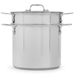 All-Clad 8qt.Stockpot with Pasta and Steamer Insert