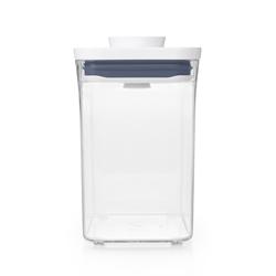 OXO Good Grips New POP Container, Rectangle Short, 1.7 qt. Whether you get it in white or stainless steal, both colors work great