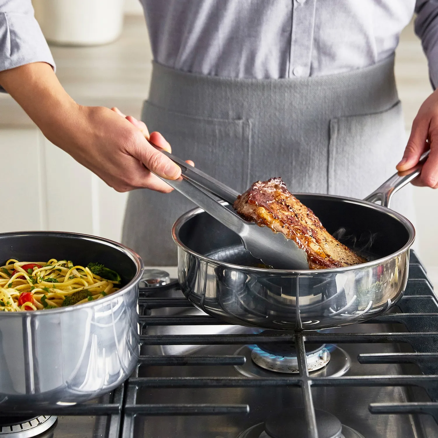 GreenPan Spectra Thermobond Hybrid Ceramic Nonstick 10-Piece Cookware Set