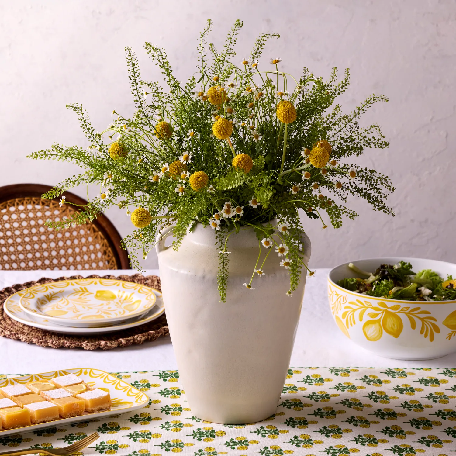 Sur La Table Citrus Bloom Terracotta Vase