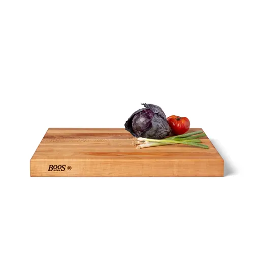 John Boos Maple Edge-Grain Cutting Boards w/ Insert, 2.25" Thick