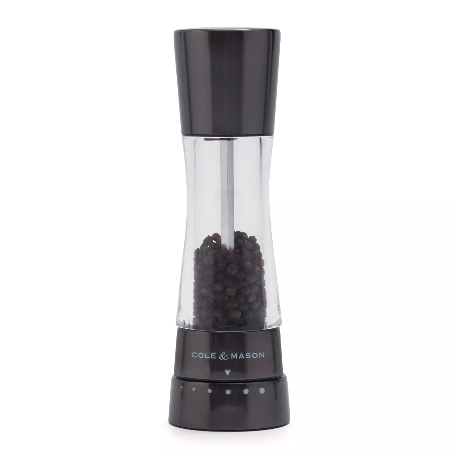 Cole & Mason Derwent Salt & Pepper Mills, Gunmetal