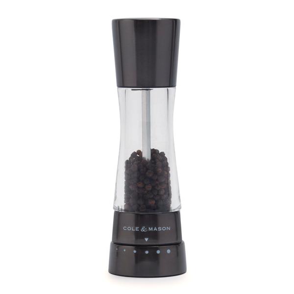 Cole & Mason Derwent Salt & Pepper Mills, Gunmetal