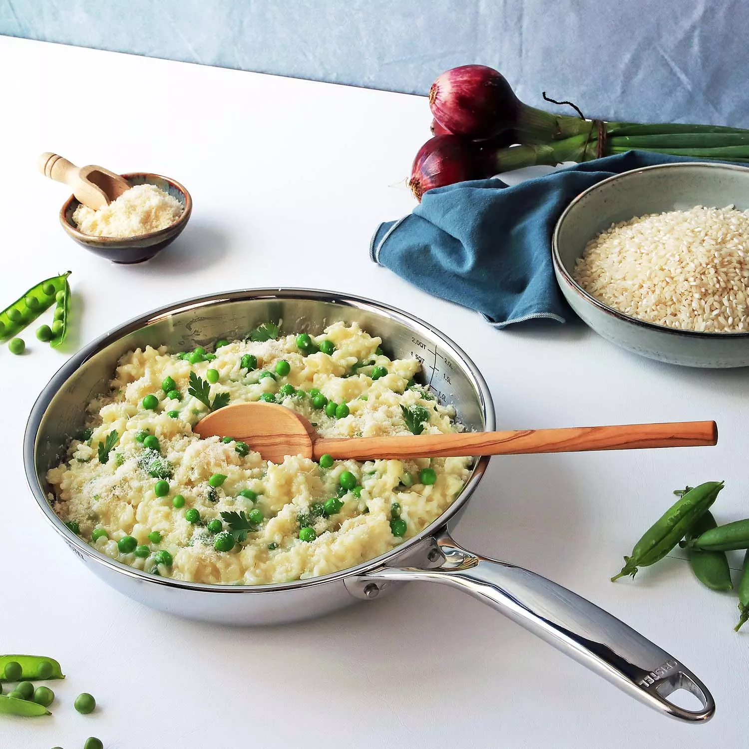 Cristel Castel&#8217;Pro 5-Ply Wok, 11&#34;