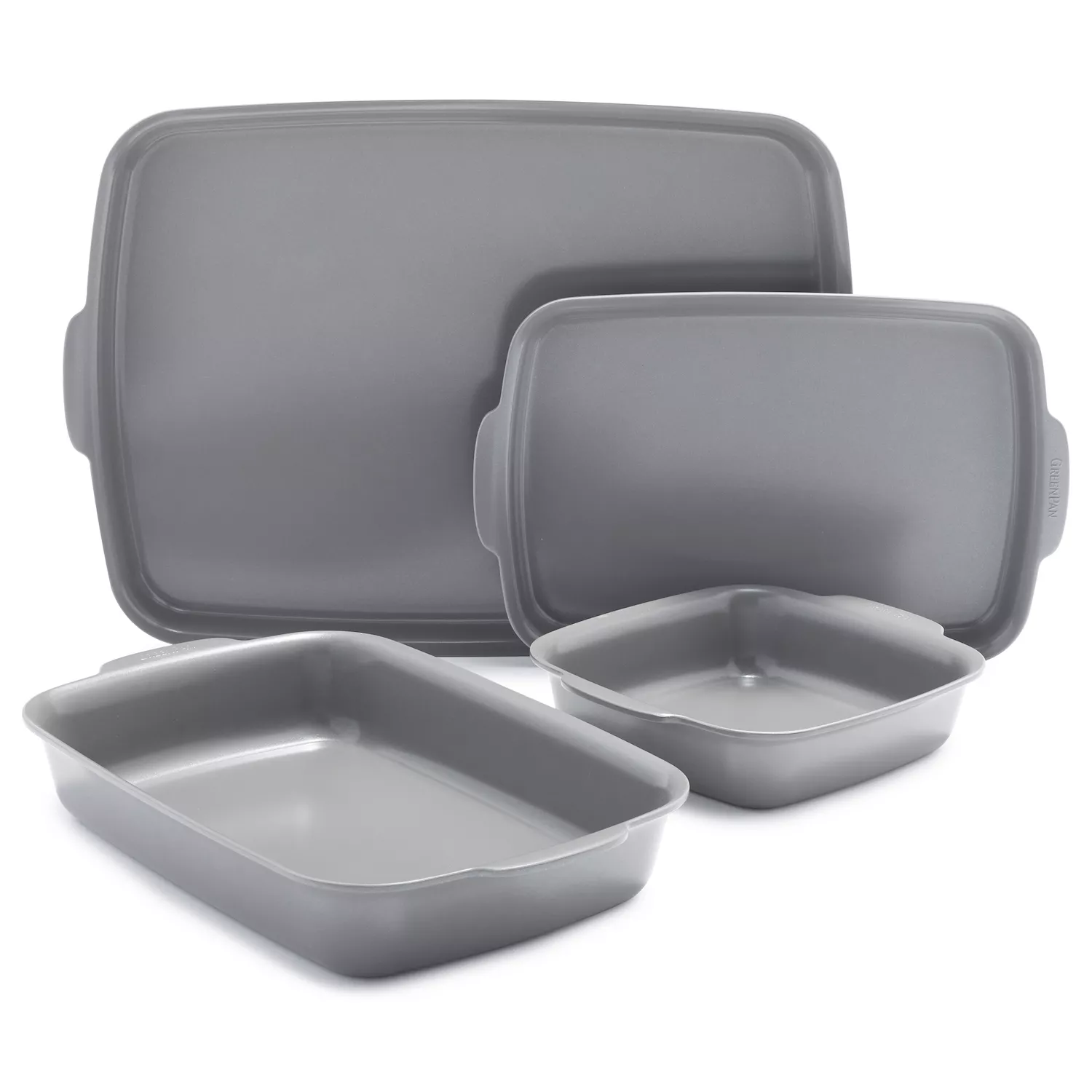 GreenPan Elite Ovenware Ceramic Nonstick 4-Piece Bakeware Set