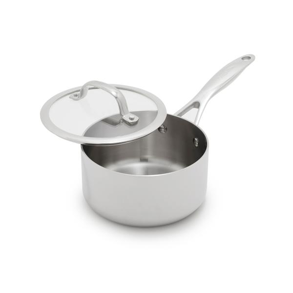 GreenPan Valencia Pro 3-Ply Stainless Steel Saucepan with Lid