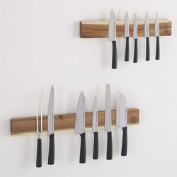 Schmidt Brothers Cutlery Acacia Magnetic Wall Bar