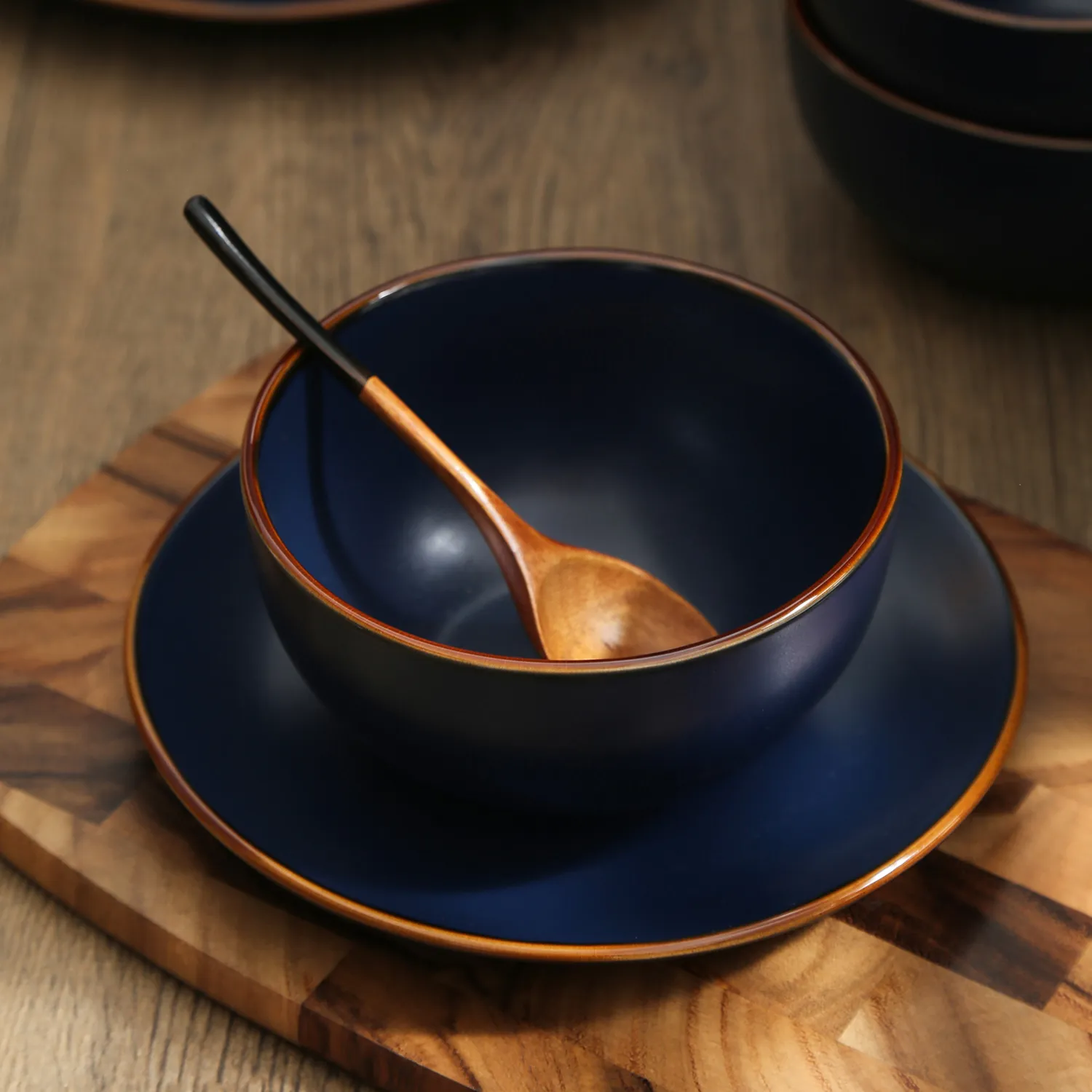 Stone Lain Brasa Stoneware 16-Piece Dinnerware Set