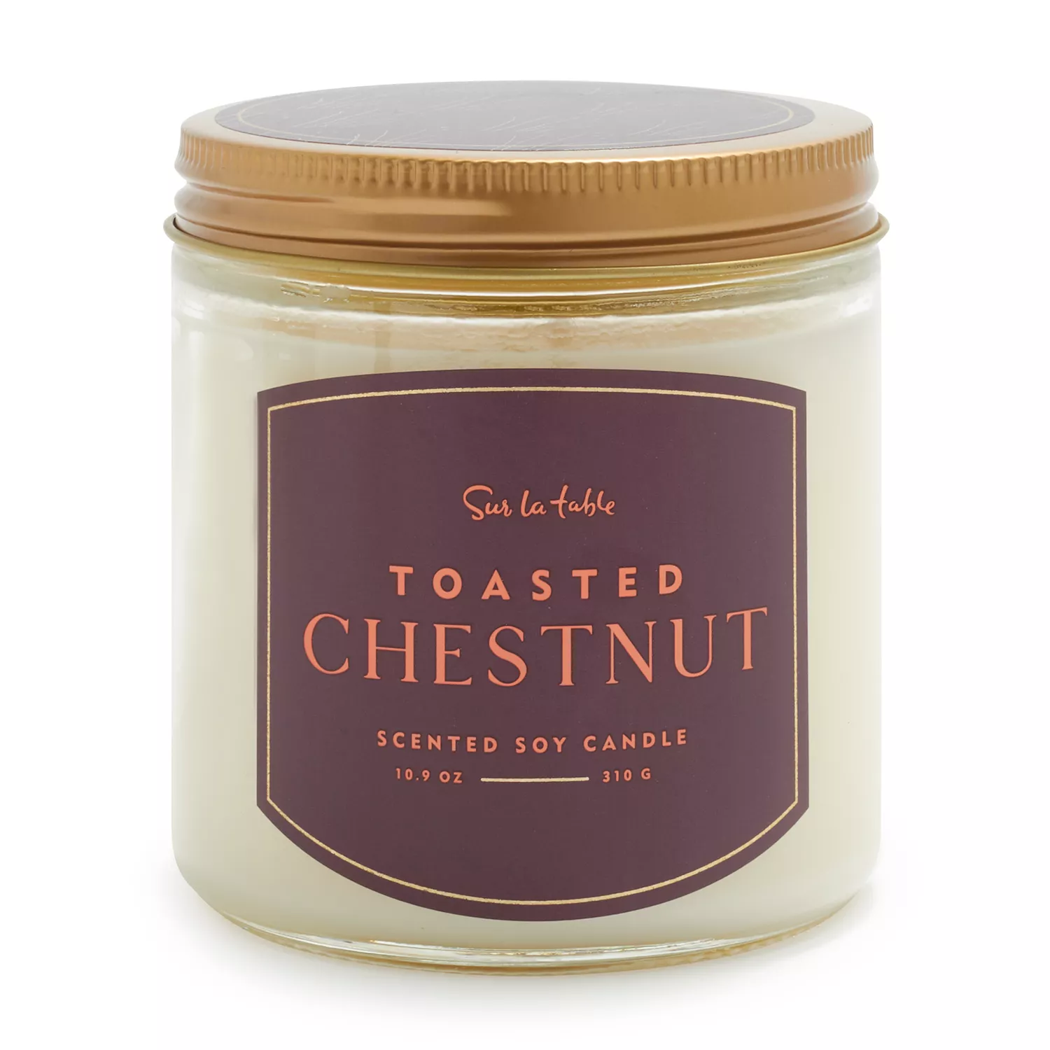 Sur La Table Toasted Chestnut Scented Candle, 10.9 oz.