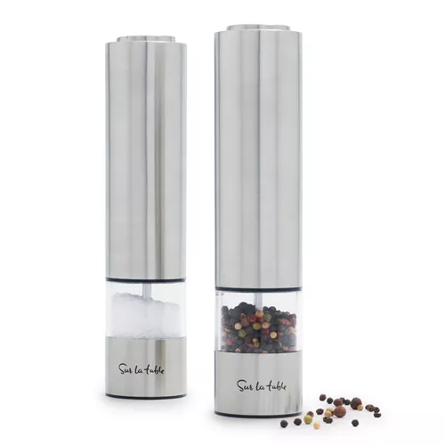 Sur La Table Electric Salt &#38; Pepper Mill Set
