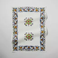 Sur La Table Deruta-Style Linen Kitchen Towel