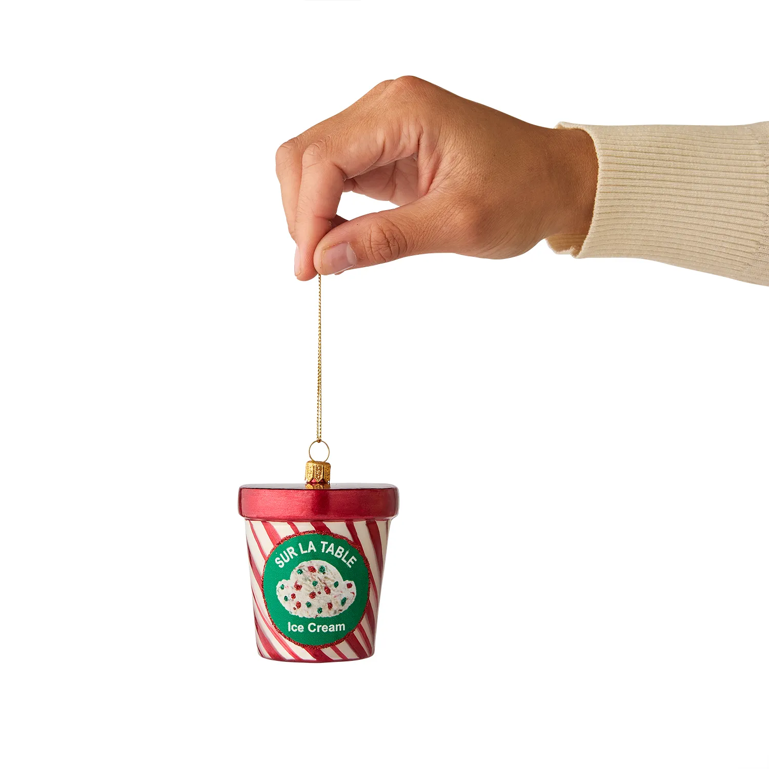 Sur La Table Ice Cream Ornament