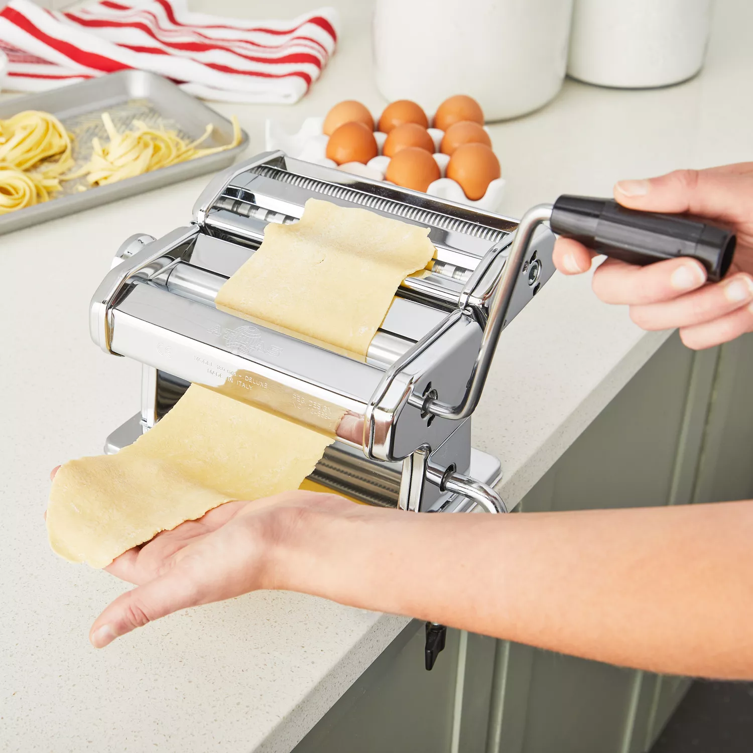 MARCATO Atlas 150 Pasta Machine Attachments - Different Shapes Pasta Cutter