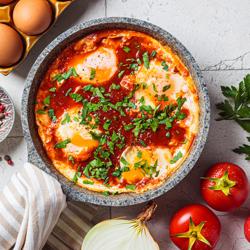 Online Vegetarian Spotlight: Shakshuka (Eastern Time)