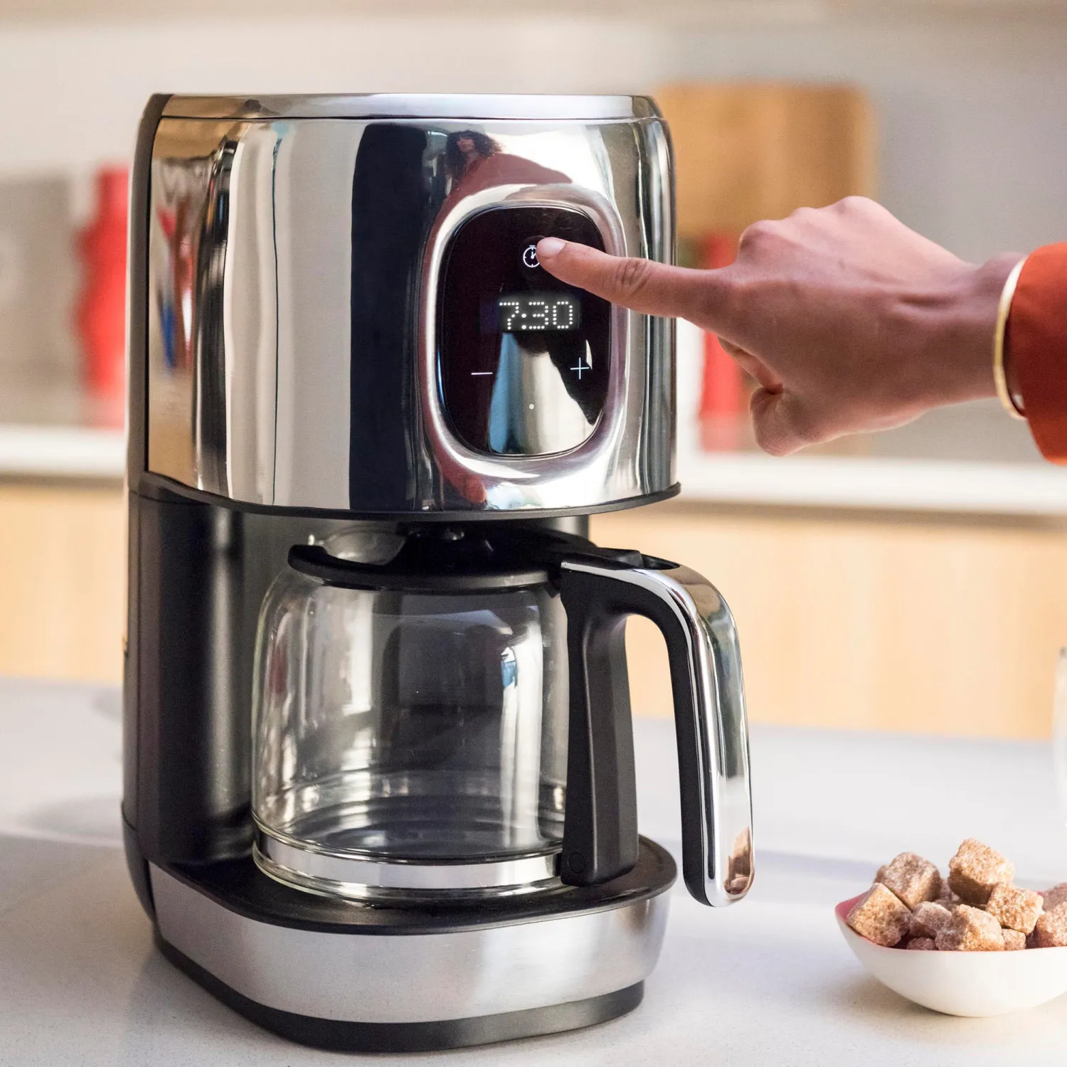 All-Clad Filter Coffee Maker with Digital Interface & Removable Water Tank