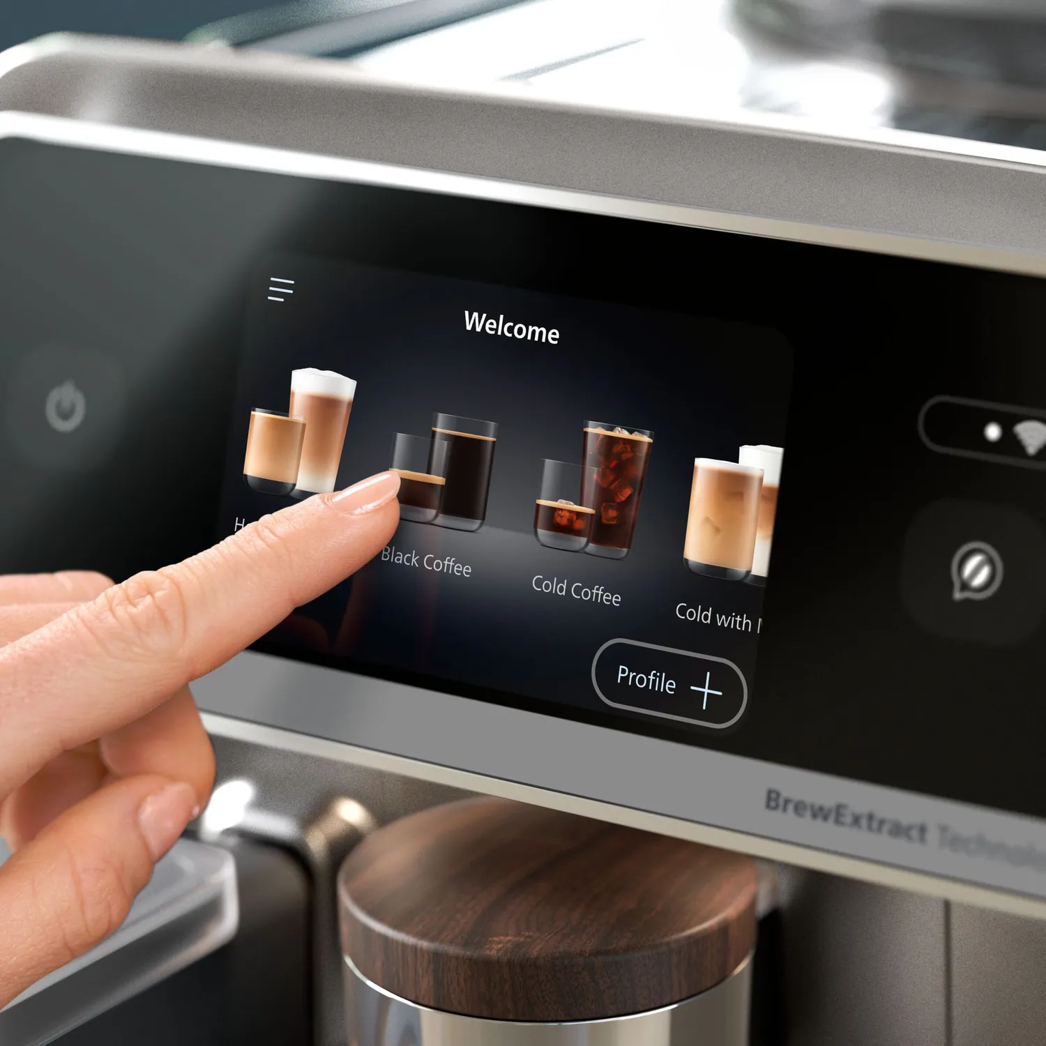 Philips Cafe Aromis 8000 Series Fully Automatic Coffee and Espresso Machine with LatteGo Pro