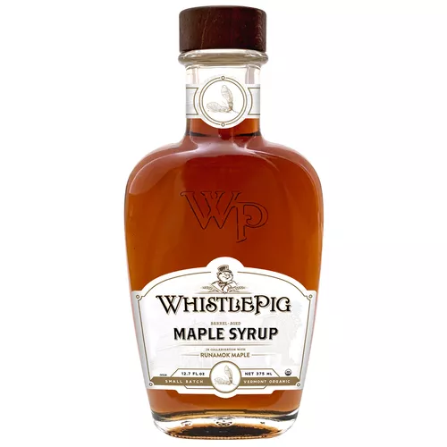 Runamok WhistlePig Rye Whiskey Barrel-Aged Maple Syrup
