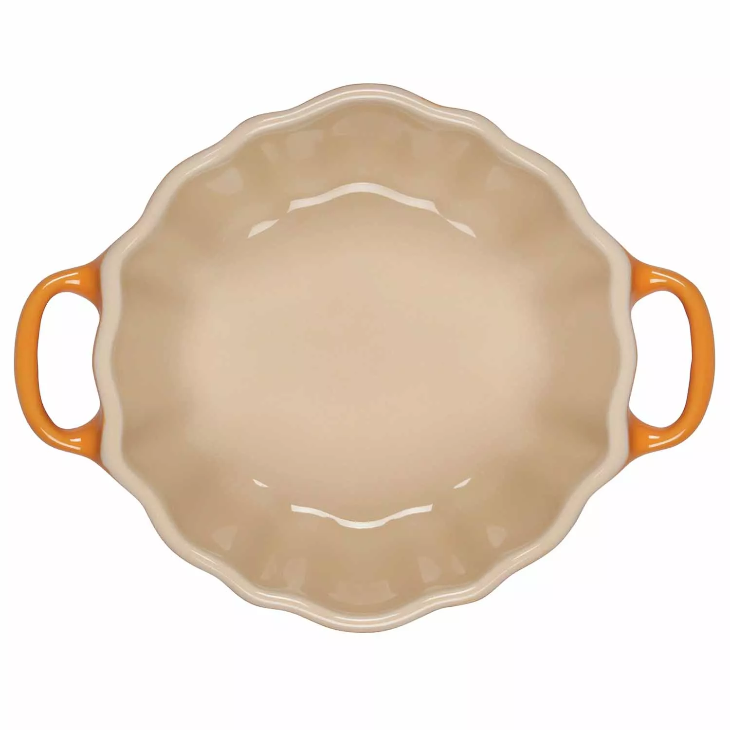 Le Creuset 12-oz Pumpkin Petite Cocotte ,Persimmon