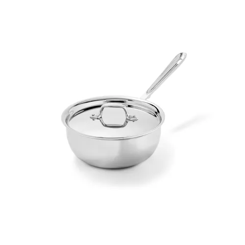 All-Clad D3 Stainless Steel Chef's Selection Saucier, 3 qt.