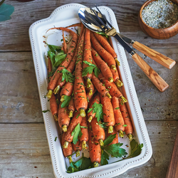 Roasted Carrots With Preserved Lemons And Feta