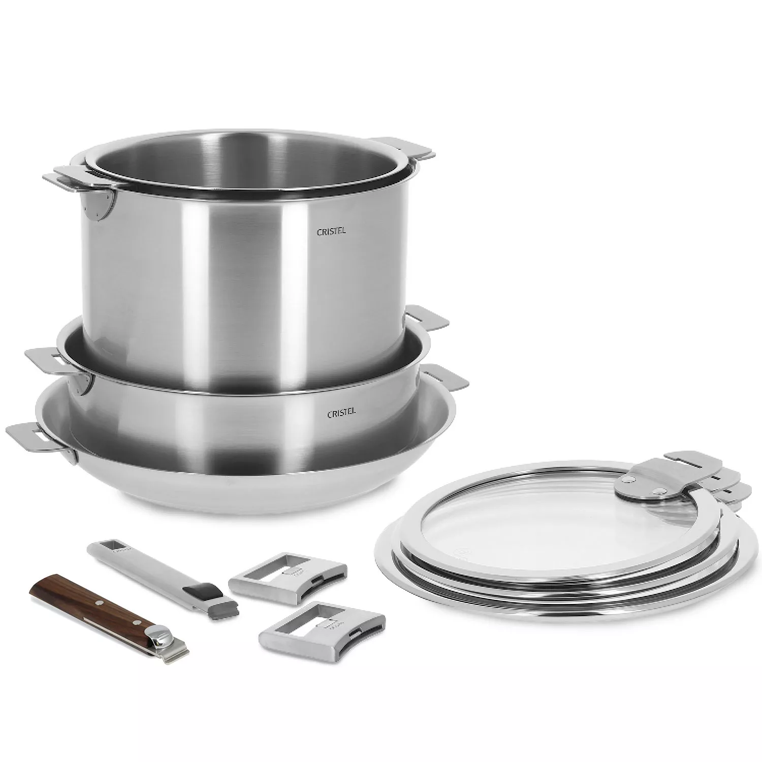 Cristel Strate 11-Piece Cookware Set