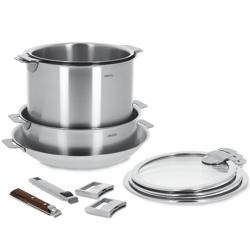 Cristel Strate 11-Piece Cookware Set 