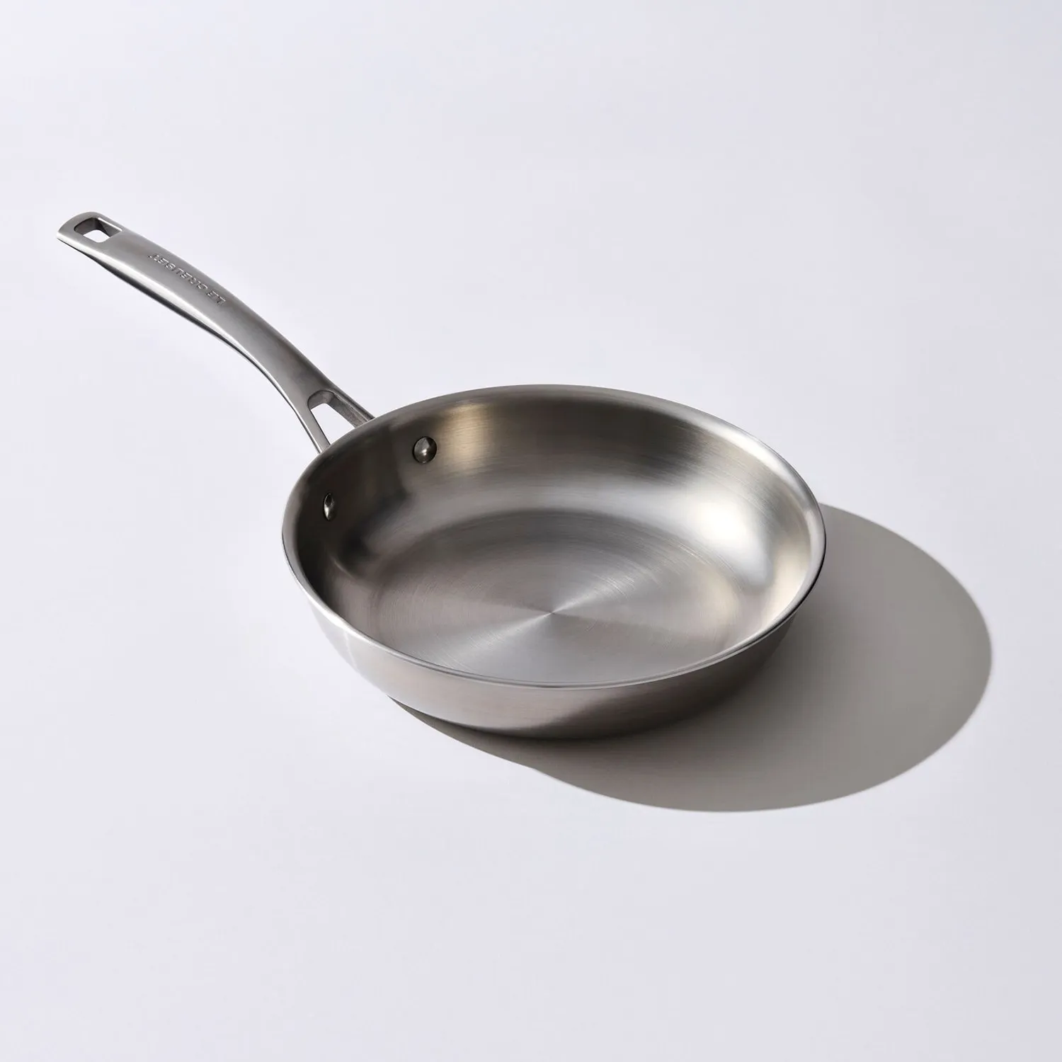 Le Creuset Essential Stainless Steel Set of Two Skillets, 9.5" & 11"