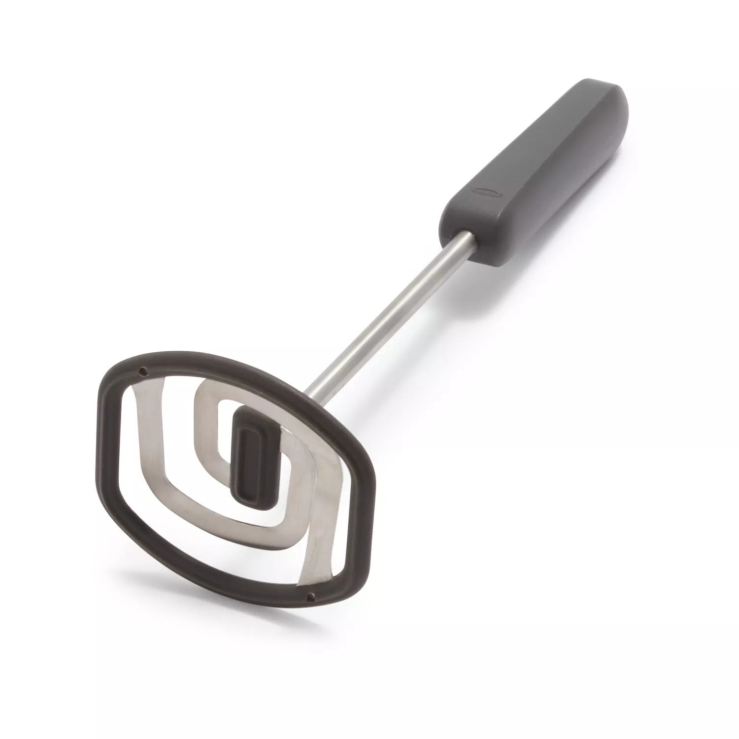 Non-Scratch Stainless Steel Silicone Potato Masher Kitchen Tool